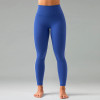 High Waisted Side Stripe Workout Leggings With No Front Seam