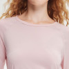 Womens UPF 50 Ruched Long Sleeve Gym Top Drawstring Activewear Shirt