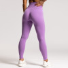 Womens Lightweight Matte V Back Second Skin Low Compression Leggings