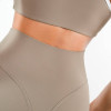 Womens High Waisted Pocket Side Stripe Compression Yoga Leggings