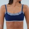 Double Layer U Neck Sports Bra with Adjustable Straps and Removable Cups — Private Label Activewear Factory