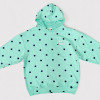 Custom 100% Cotton Polka Dot Hoodie & Wide Leg Tracksuit Set