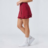 Custom Double-Layer Tennis Skort with Heat-Set Pleated Underlayer & Pockets