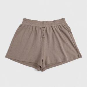Custom Waffle-Textured Lounge Set with Adjustable Collar & Button Shorts