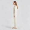 Custom Double-Sided Velvety-Feel Polo Lounge Set with Wide-Leg Trousers