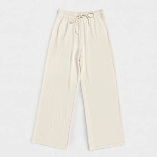 Custom Double-Sided Velvety-Feel Polo Lounge Set with Wide-Leg Trousers