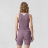 Custom 2x2 Rib Fitted Tank & Shorts Lounge Set with Back Badges