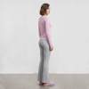 Custom Cropped Coverstitch Top & Fold-Over Flare Lounge Set