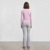 Custom Cropped Coverstitch Top & Fold-Over Flare Lounge Set