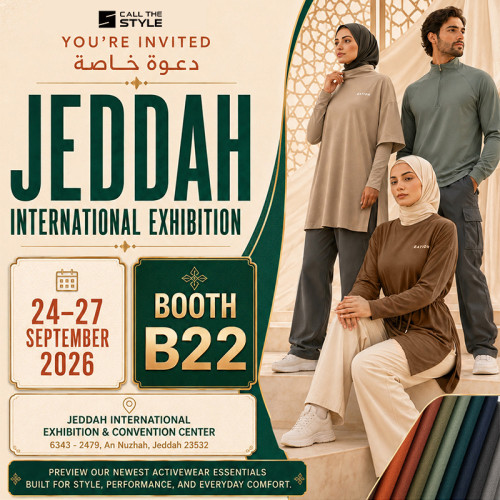 Meet Call The STYLE at Saudi Fashiontex Expo 2026 in Jeddah
