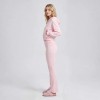 Custom Cropped Zip Hoodie & Fold-Over Flare Pants Lounge Set