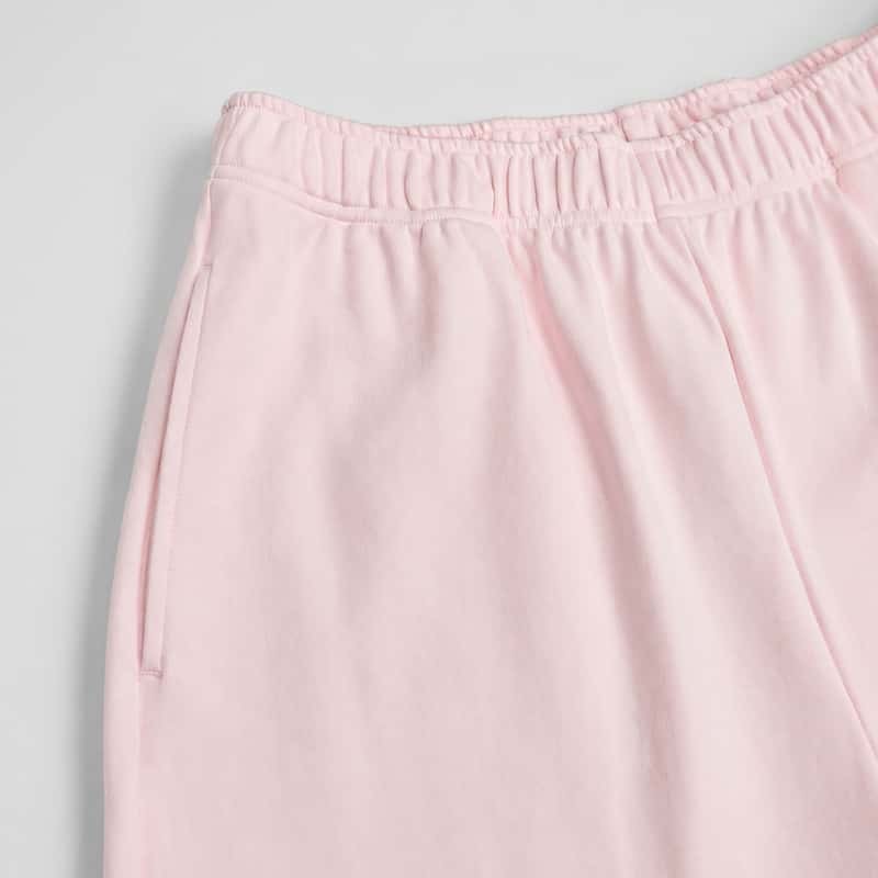 High-waisted jogger pants with side pocket detail