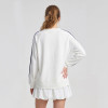 Custom V-Neck Sweatshirt and Bubble Skirt Set