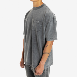 Custom Vintage T Shirt Manufacturer - Heavyweight Acid Wash Boxy Fit Tee | Private Label Streetwear