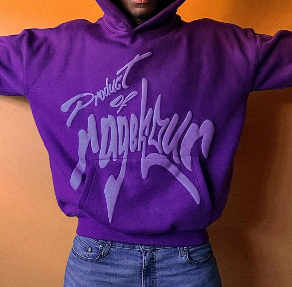 Heavyweight Custom Puff Print Graphic Hoodies - Private Label Streetwear Manufacturer