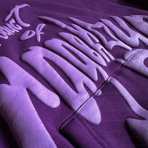 Heavyweight Custom Puff Print Graphic Hoodies - Private Label Streetwear Manufacturer