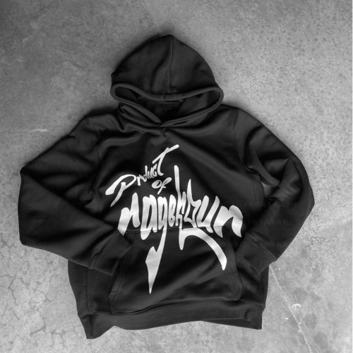 Heavyweight Custom Puff Print Graphic Hoodies - Private Label Streetwear Manufacturer