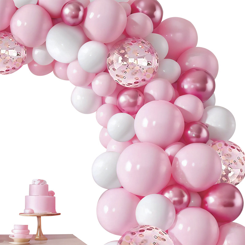 Hang up the balloon arch