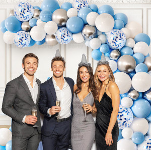 Party Balloon Set Macaron Chain Baby Birthday Decoration Store Anniversary Scene Decoration Arch