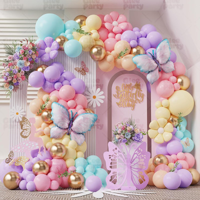 Opening Arch Balloon Chain Party Balloon Set  Decoration Package Set Premium Scene Supplies