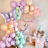 Birthday Party Balloon Set butterfly decoration set high-end scene supplies arch balloon chain