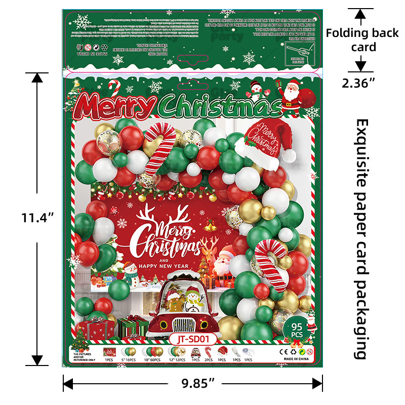 Balloon business card printing packaging