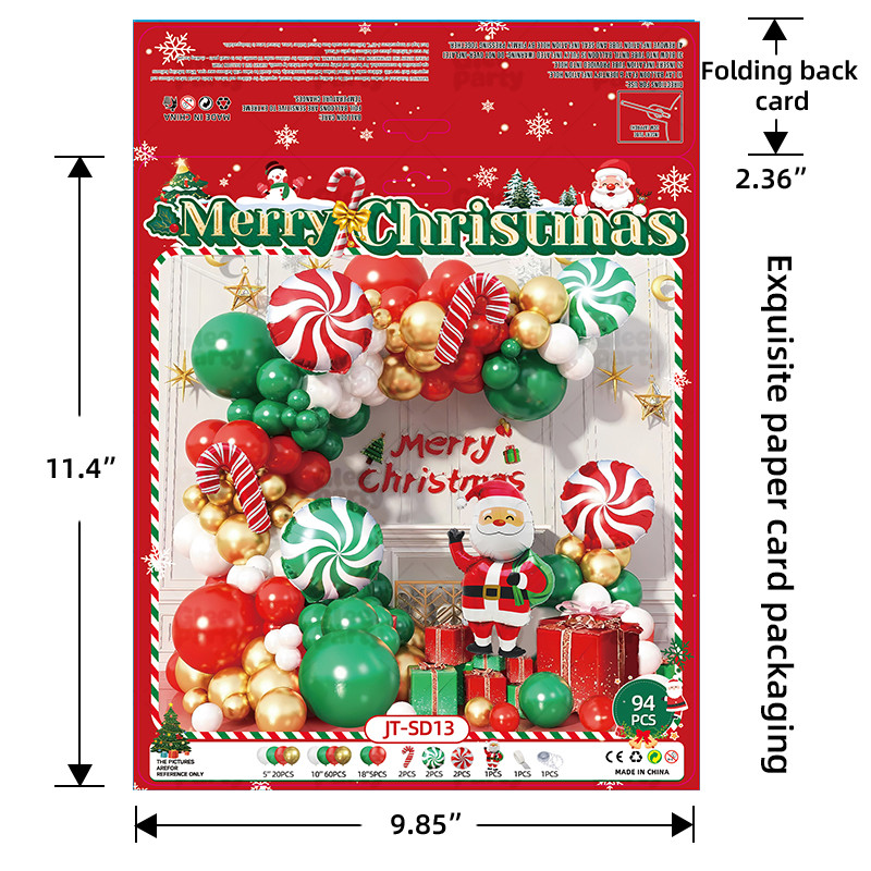 Balloon business card printing packaging