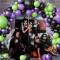 Halloween Party Balloon Set Ghost Festival Theme Decoration Balloon Arches Balloon Chain Carnival