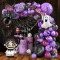 Halloween Party Balloon Set Ghost Festival Theme Decoration Balloon Arches Balloon Chain Carnival