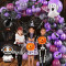 Halloween Party Balloon Set Ghost Festival Theme Decoration Balloon Arches Balloon Chain Carnival