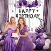 Birthday  party balloon set, decoration scene, background wall props, high-end atmosphere