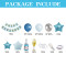 Birthday banquet party balloon set scene atmosphere decoration supplies high-end atmosphere