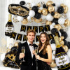 New Year's Party Balloon Set, New Year Wine Bottle, New Year Gift Box, New Year Decoration Balloon