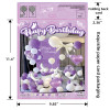 Girl's birthday decoration scene, party balloon set, background wall, simple and high-end feeling