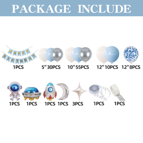 Boy and Girl Cartoon Party Balloon Set Scene Decoration Birthday Ceremony Sense Background Wall