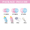Baby Boy Girl Baby Gender Reveal Party Balloon Set Decoration Baby Party Scene