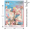 Baby Boy Girl Baby Gender Reveal Party Balloon Set Decoration Baby Party Scene