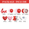 Valentine's Day Theme Party Balloon Set Wedding Announcement Hotel Decoration
