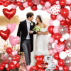 Valentine's Day Theme Party Balloon Set Wedding Announcement Hotel Decoration