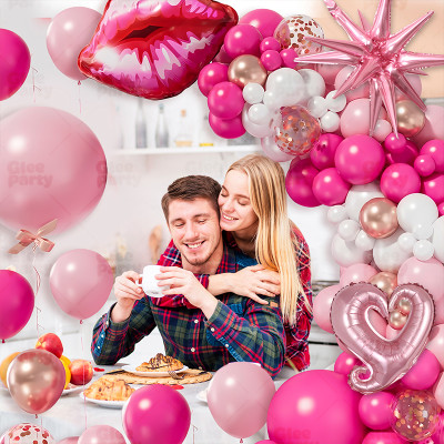 Valentine's Day Theme Party Balloon Set Wedding Announcement Hotel Decoration