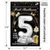 32 inch silver aluminum foil Number balloons 0-9, suitable for parties, weddings, anniversaries