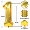 32 inch gold aluminum foil Number balloons 0-9, suitable for parties, weddings, anniversaries