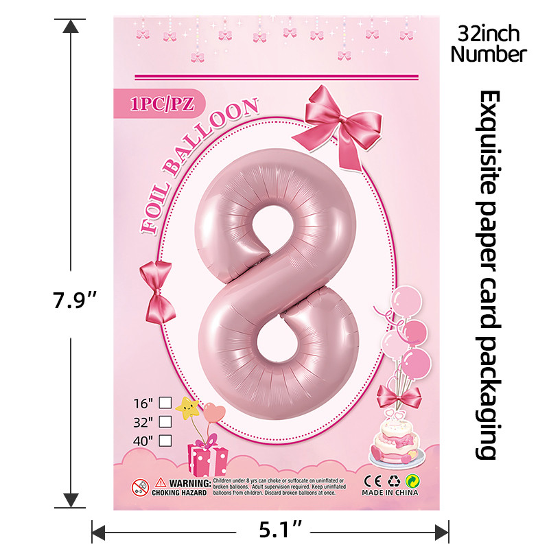 Balloon business card printing packaging