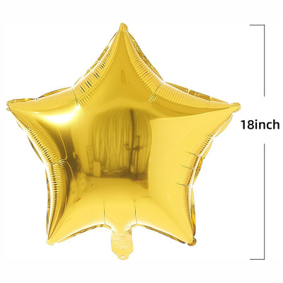 18 inch multi-color star balloons, birthday, wedding anniversary, Christmas party decoration