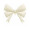 Matte white film bow is white Matte white film bow is white