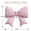 Bow Balloons,Bow Balloon Coquette Balloons for Bow Party Decorations Coquette Birthday Decorations
