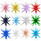 22 inch 4D star shaped explosion star balloon, used for party supplies Christmas, New Year, birthday