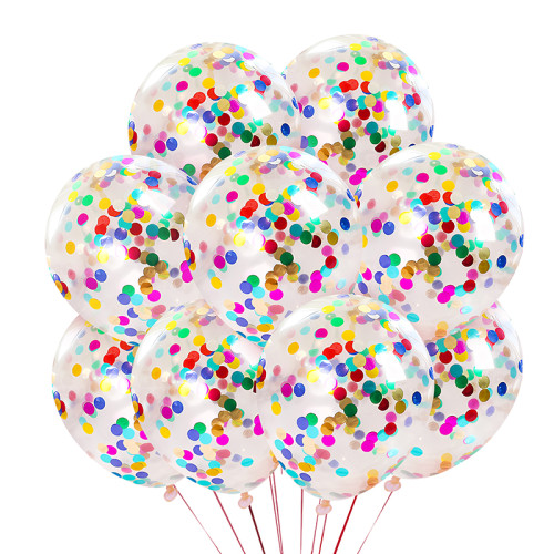 30PCS Sequin balloon set wholesale, birthday decoration, party decoration, high-end atmosphere