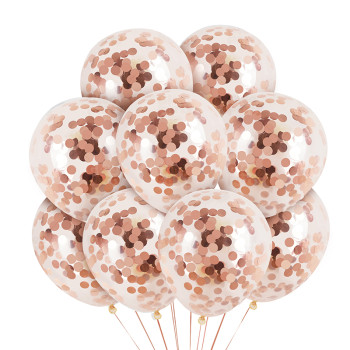30PCS Sequin balloon set wholesale, birthday decoration, party decoration, high-end atmosphere