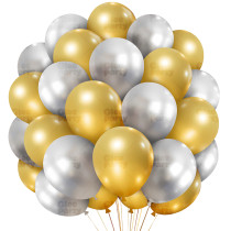 30PCS metal balloon set wholesale, birthday decoration, party decoration, high-end atmosphere